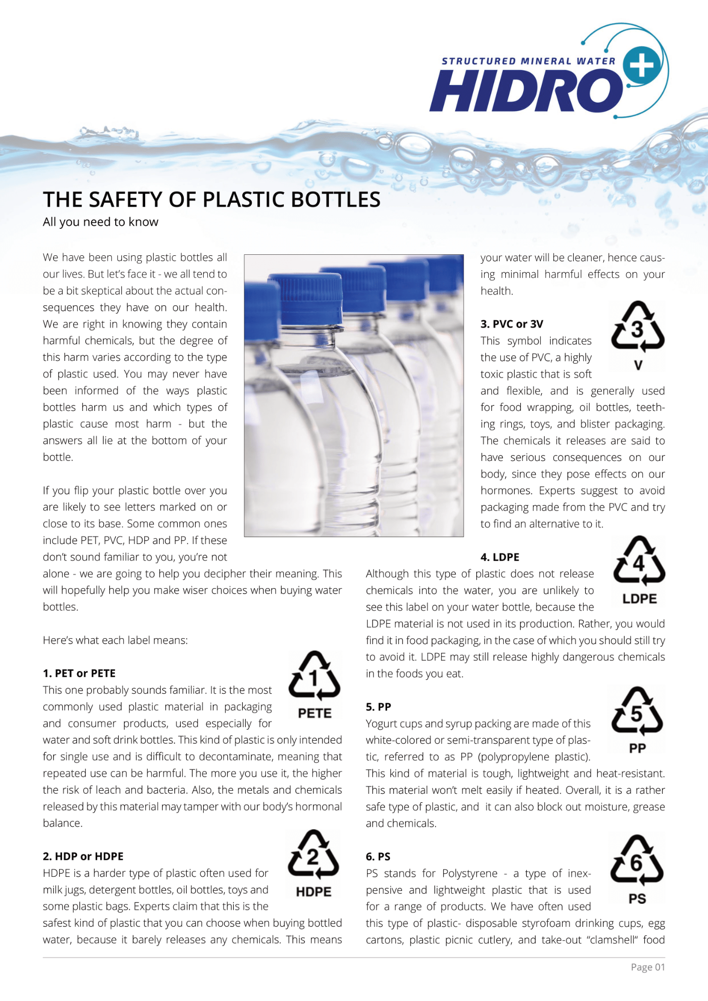 Safety of Plastic_bottles
